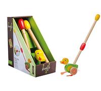 Jouéco - 80045 - Canard à Pousser en Bois