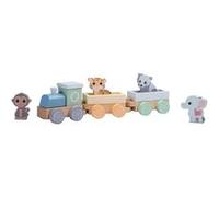 Jouéco coffret de train The Wildies Family bois 34 cm 7-pièces Multicolore G