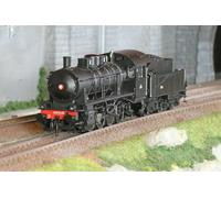Jouef HJ2417S Locomotive à vapeur 040 D 507, livrée noire, SNCF, digitale sonore