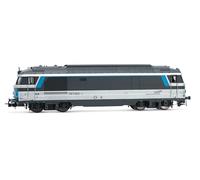 Jouef - HJ2447S - SNCF, BB 67400 à Flancs Latéraux Plats, avec Décodeur Sonore Dcc Loco, Diesel