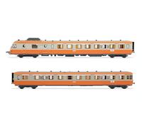 JOUEF HJ2463S SNCF, autorail Diesel RGP I avec remorque, Gris/Orange « alpazur », ép. IV, avec décodeur sonore DCC. Locomotive Diesel Railway 1x.