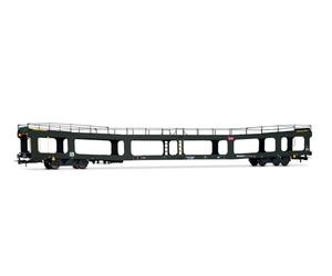 JOUEF HJ4189 SNCF, Transporteur de Voitures DD Dev 66, 2ème série, Vert avec Logo Blanc Carmillon, ép. VI Voitures de Voyageurs