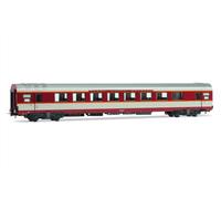 JOUEF HJ4193 Voiture Passagers Gran Confort A8tu TEE Livrée SNCF Grise/Rouge H0