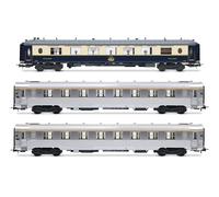 JOUEF HJ4214 SNCF, Lot de 3 unités Sud Express, Set 2/2, CIWL Salon Coach + 2 x