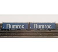 Jouef HJ6238 Tank Type Lails Articulé À 3 Axes Livrée Bleu ''Flumroc'' SNCF