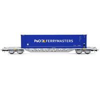 Jouef HJ6240 - Wagon porte-conteneurs Sgss F-NOVA «P&O Ferrymasters» - HO (1:87)