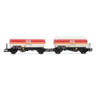 Jouef HJ6289 SNCF, Pack de 2 Wagons-citernes à gaz AGA Progas, ép. Wagons de fret IV