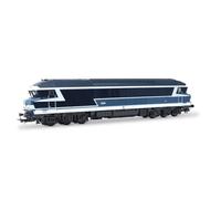 Jouef Loisirs HJ2621 SNCF, locomotive diesel CC 72056 "La Bourboule", bleu, casquette logo, ep. V