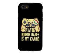 Jouer à des Jeux d'horreur est Mon Cardio - Joueurs PC et Console Coque pour iPhone SE (2020) / 7/8