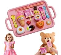 Jouer À La Nourriture | Fournitures Éducatives De Jeu pour , 15 Pièces, Ensemble De Simulation De Pudding Créatif De 4 Pouces | Ensemble De Cuisine Amusant pour Garçons Et Filles, D'âge