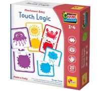 Lisciani Jeu éducatif Montessori Baby Touch Logic – 10 associations de 2 pièces en relief, 1–4 ans