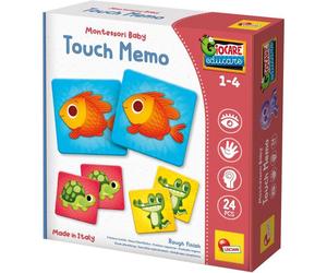 Jouer Apprendre Baby Memo Pièces Sensitives - Jeu de mémoire - LISCIANI - Toucher et observation