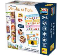 Lisciani Jeu éducatif Montessori Défis de Mots – Alphabet, premiers mots, feutre effaçable, 3-6 ans