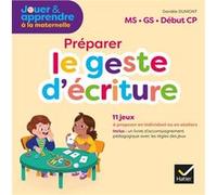 Jouer & apprendre Français Maternelle PS, MS, GS Éd 2021 Boite de jeux le geste d'écriture Danièle Dumont (Auteur)