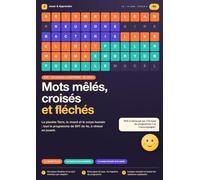 Jouer & Apprendre - Mots mêlés, croisés et fléchés SVT 4e: Tout le programme de sciences de la vie et de la Terre en 10 leçons et 50 jeux : séismes et ... - Cahier de révision cycle 4 avec solutions