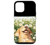 Jouer au Chien dans Un pré pour la Saison des Marguerites et des Coque pour iPhone 12/12 Pro