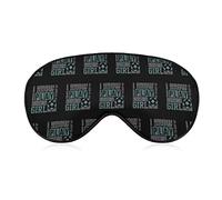 Jouer au football comme une fille masque de sommeil nuit couverture oeil pour femmes hommes BlockLight pour avion voyage sieste sangle réglable
