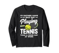 Jouer au Tennis Bad Day at Work Manche Longue