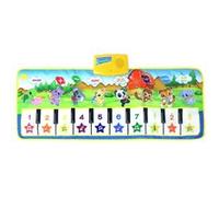Jouer Clavier Musique musicale Singing Gym Tapis Tapis enfants Meilleur cadeau de bébé 100 * 36cm Multicolore G