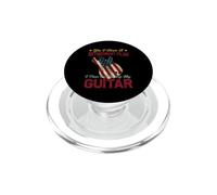 Jouer de la Guitare Plan de Retraite Drapeau américain Guitare PopSockets PopGrip pour MagSafe