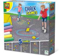 Jouer dehors avec des craies de trottoir 5in1