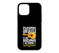 Jouer du ukulélé, C'est comme Faire du vélo Musicien drôle Coque pour iPhone 12 Mini