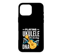 Jouer du ukulélé It's in My DNA Musicien Coque pour iPhone 16 Pro Max