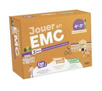 Jouer en EMC 4e - 3e - Margot Charon - Belin Éducation - Boîte ou accessoire - Jeux livres objets