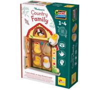 Jouer et Apprendre Famille de la Campagne - Jeu d'éveil en bois - LISCIANI - Logique et imagination