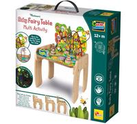 Jouer et Apprendre Table Multi-Activités Fée des Bois - Table d'activités en bois - LISCIANI - Multi-jeux éducatifs