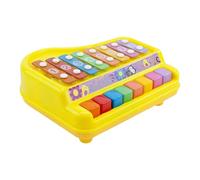 Jouer et Jouer de la Musique Jouet d'éveil Piano à Main à Huit Tons pouvant être joué et frappé (Yellow, One Size)