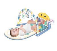 Jouer Gym pour bébé - Kick and Play Piano Gym Center avec musique et lumières,Early Education Crawling Game Tapis de jeu pour améliorer la curiosité, la motricité
