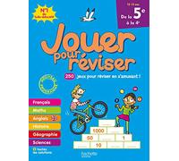 Jouer pour réviser - De la 5e à la 4e - Cahier de vacances 2025