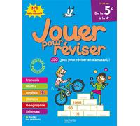 Jouer pour réviser - De la 5e à la 4e - Cahier de vacances 2026 - Michèle Lecreux - Hachette Education - broché - Scolaire / Universitaire