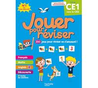 Hachette Pratique – Jouer pour réviser – Du CE1 au CE2 – Cahier de vacances 2026