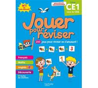 Hachette Pratique – Jouer pour réviser – Du CE1 au CE2 – Cahier de vacances 2026