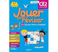 Sandra Lebrun – Jouer pour réviser : Du CE2 au CM1, Cahier de vacances 2026