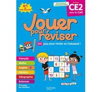 Sandra Lebrun – Jouer pour réviser : Du CE2 au CM1, Cahier de vacances 2026