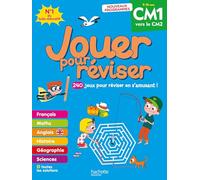 Jouer pour réviser – Du CM1 au CM2 – 240 jeux – Cahier de vacances 2026 – Hachette Pratique