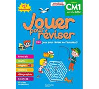 Jouer pour réviser – Du CM1 au CM2 – 240 jeux – Cahier de vacances 2026 – Hachette Pratique