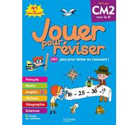 Jouer pour réviser - Du CM2 à la 6e - Cahier de vacances 2026 - Collectif - Hachette Education - broché - Scolaire / Universitaire