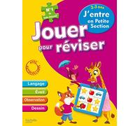 Jouer pour réviser - J'entre en Petite Section 2-3ans - Cahier de vacances