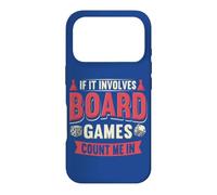 Jouer si Cela implique des Jeux de société Count Me in Board Gamer Coque pour iPhone 17 Pro
