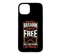 Jouera au basson Gratuitement Cessera de Jouer pour de l'argent Coque pour iPhone 15 Plus
