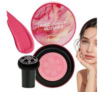 Joues à la joue - Blusher en poudre, surligneur crème | Cosmétique de contour long pour les tons de peau, formule de pigment à construction pour les vêtements de nuit, palette de maquillage mélan