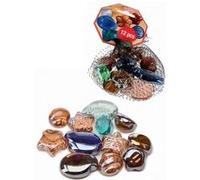 Jouet 12 Galets Billes Plates Animaux Marins Jeu Rouge G