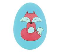 Jouet à Balle en Latex pour Animaux de Compagnie | Mordre la Forme des œufs Animaux Robustes pour Les Chats/Chiens | Interactive Fetch Play Puzzle Toy | Design Robuste à mâcher (Blue)