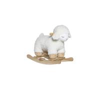 Jouet à bascule en tissu blanc Laasrith