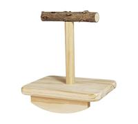 Jouet à bascule pour perchoirs à oiseaux - Jouet oscillant pour perchoirs, balançoires d'oiseaux sûres en bois naturel | Support portable pour oiseaux, jouet à mâcher pour oiseaux, jouet pour oiseaux