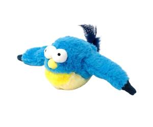 Jouet à battements, artisanat de simulation en peluche, leurre d'attraction de gazouillis volants, engagement félin interactif, exercice d'activation de l'instinct prédateur, cour du balcon de la cham